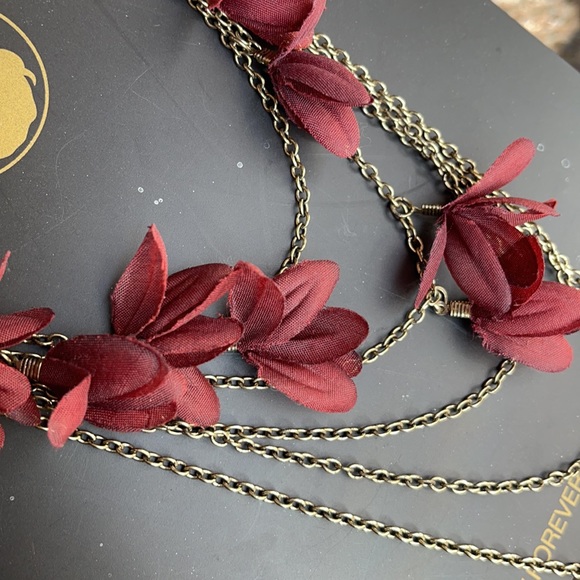 Forever 21 - Chained Floral Headpiece - Picture 3 of 14